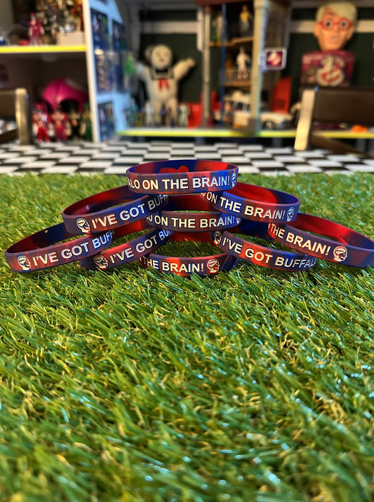 Buffalo on the Brain Silicone Wristband