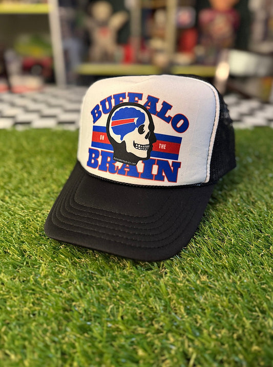 Buffalo on the Brain Trucker Hat