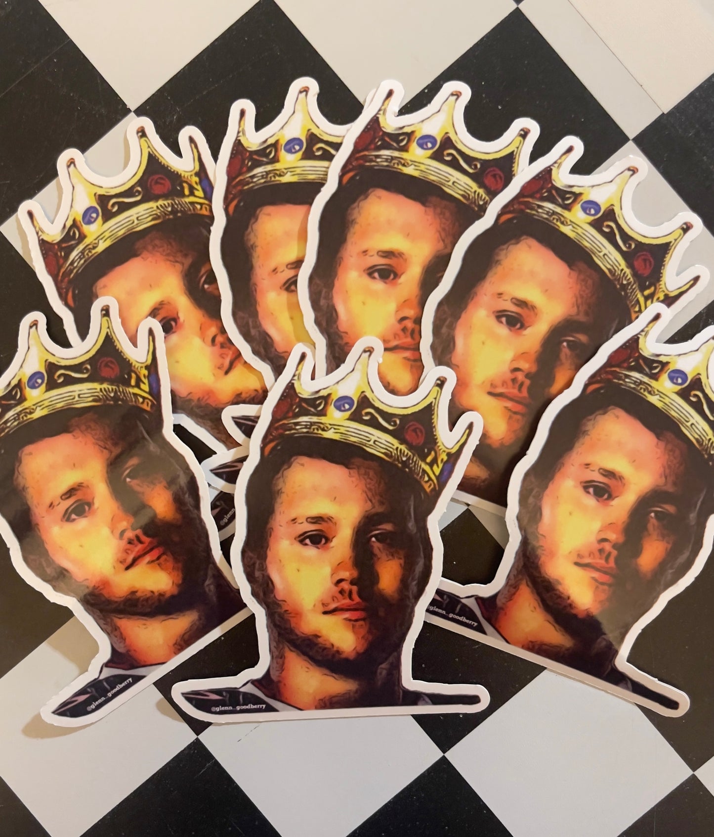 King Josh Vinyl Decal