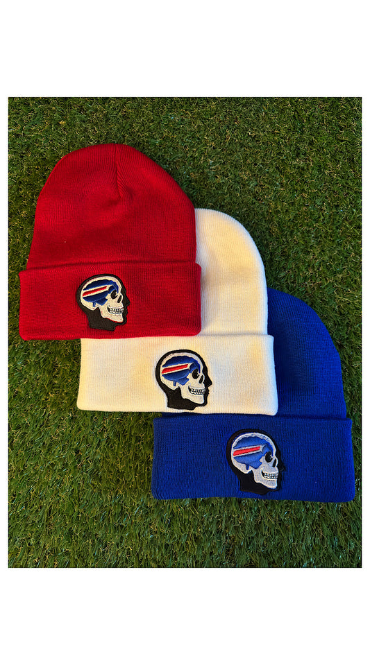 Buffalo on the Brain Knit Beanies